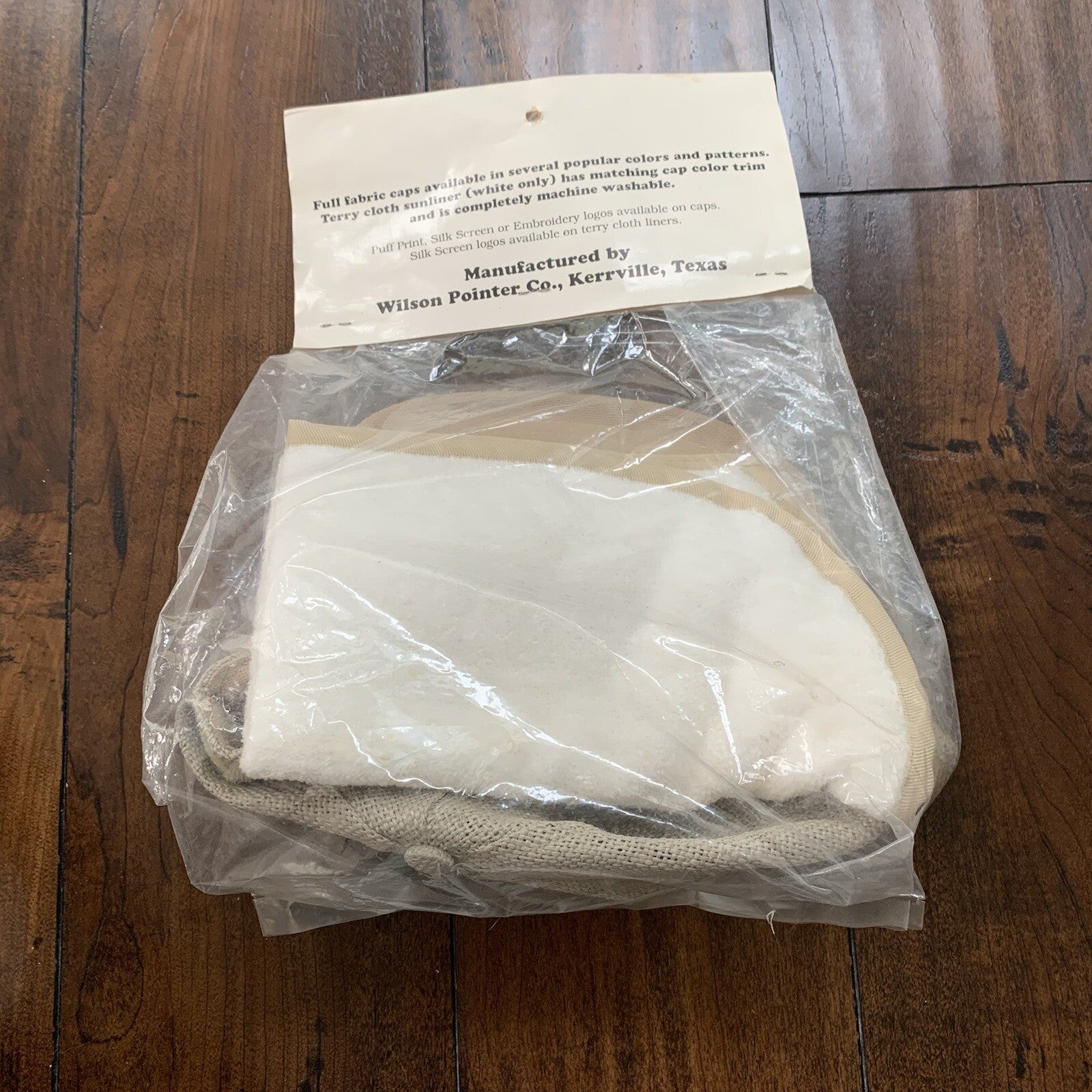 VTG Cap "N" Wrap Snap Back Hat Winter Hunting Work Outdoor USA Rare New 60s 70s