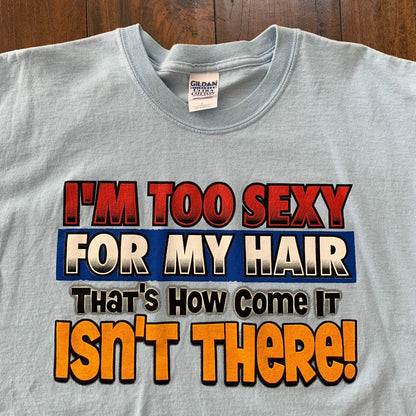 Bald Joke Funny Vintage T Shirt Hair Not There Humor Adult Party Gift Laugh Rap