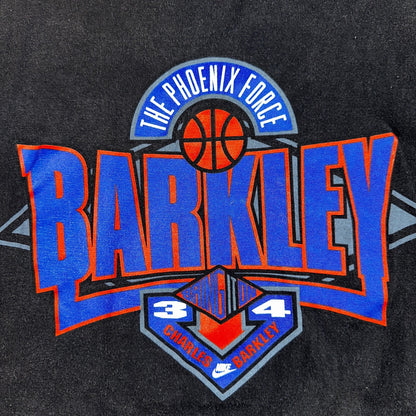 Nike Barkley 90s VTG T Shirt Basketball Gray Tag Single Stitch Phoenix Force 2XL