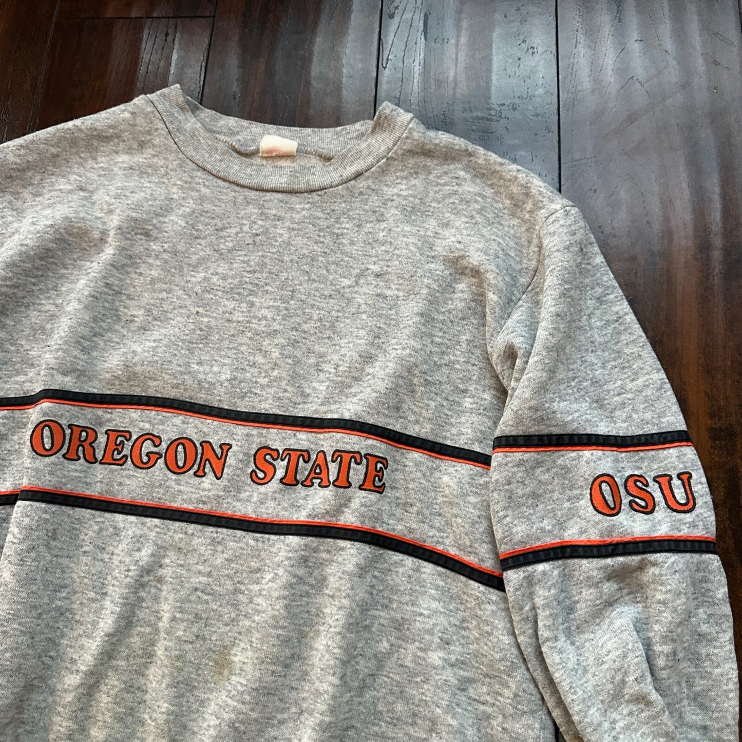 OSU Beavers Portland Oregon VTG Crewneck Sweatshirt 80s USA State Corvallis