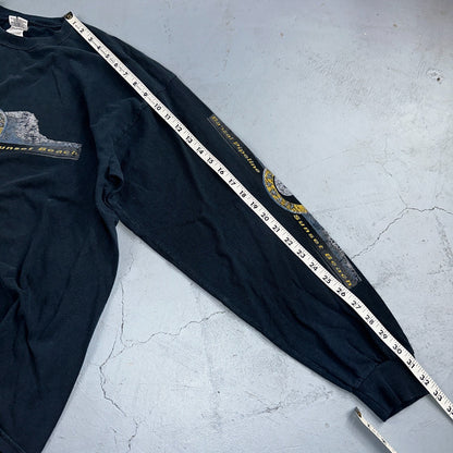 Banzai Pipeline Long Sleeve XL VTG T Shirt Rock Band Music Grunge Ying Yang Y2K