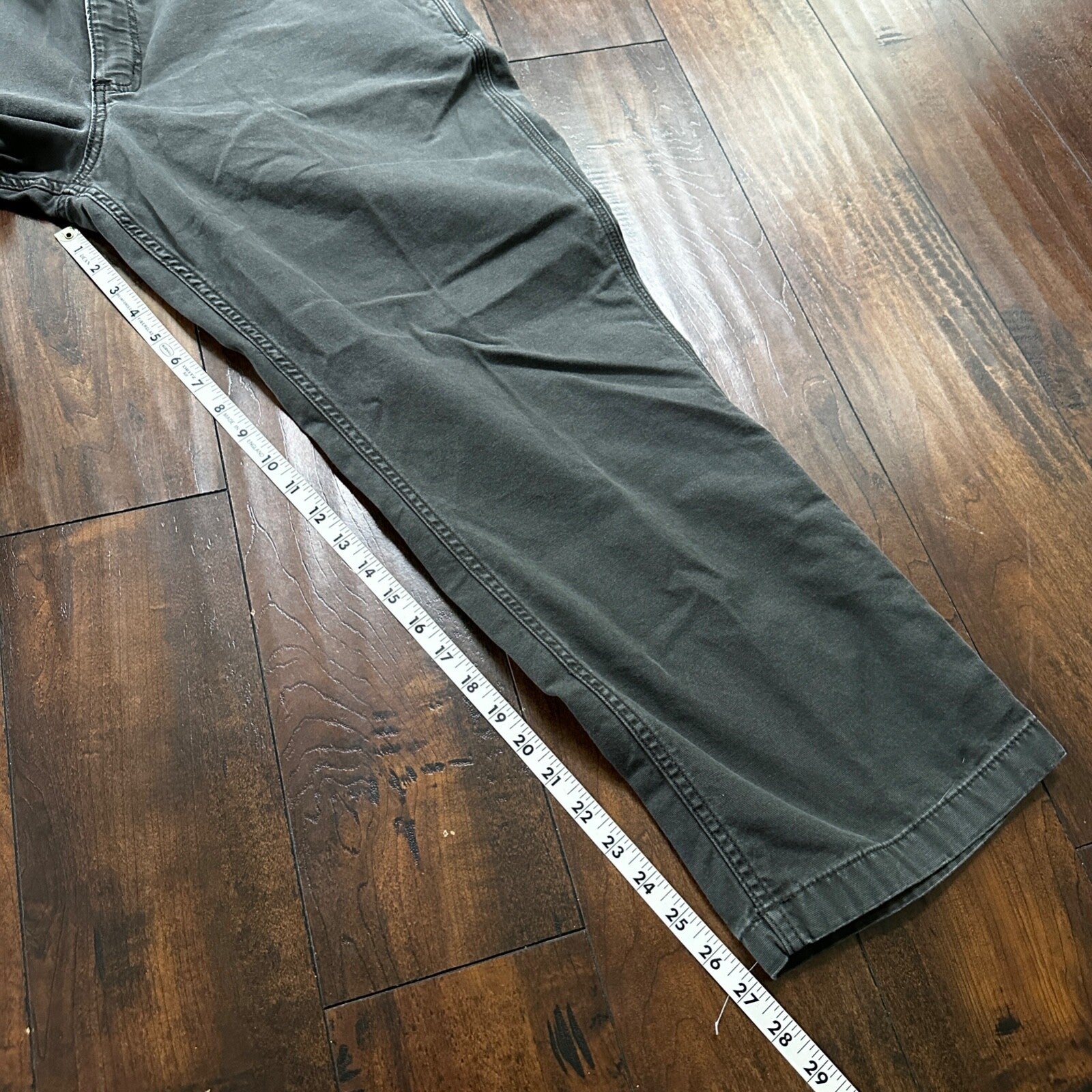 Carhartt Pants Mens 40x30 Gray Workwear Cargo Pockets Relaxed Fit