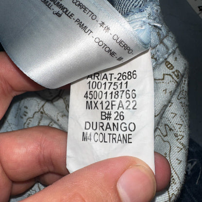 Ariat Jeans Mens 30 X 34 Blue Denim Rebar M4 Relaxed Boot Cut Workwear Country