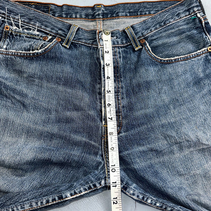 Levis 501 Vintage Y2K XX Straight Leg Jeans Blue Med Wash 33x32 Act 32x31