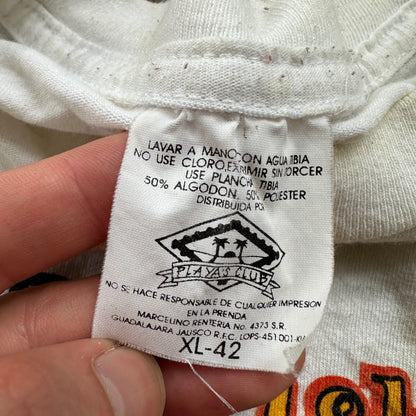 Happy Fisherman Funny Joke Humor Adult Vintage T Shirt Y2K Cabo San Lucas Suck