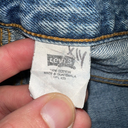 Levis 501 Vintage Y2K XX Straight Leg Jeans Blue 2003 Med Wash 34x32 Act 33x30