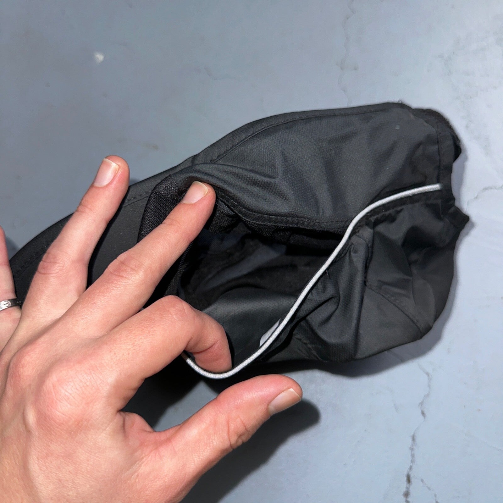 Nike Vintage Hat Cap Strap Back Swoosh Mesh Panel Tailwind Mens 90s Air Max