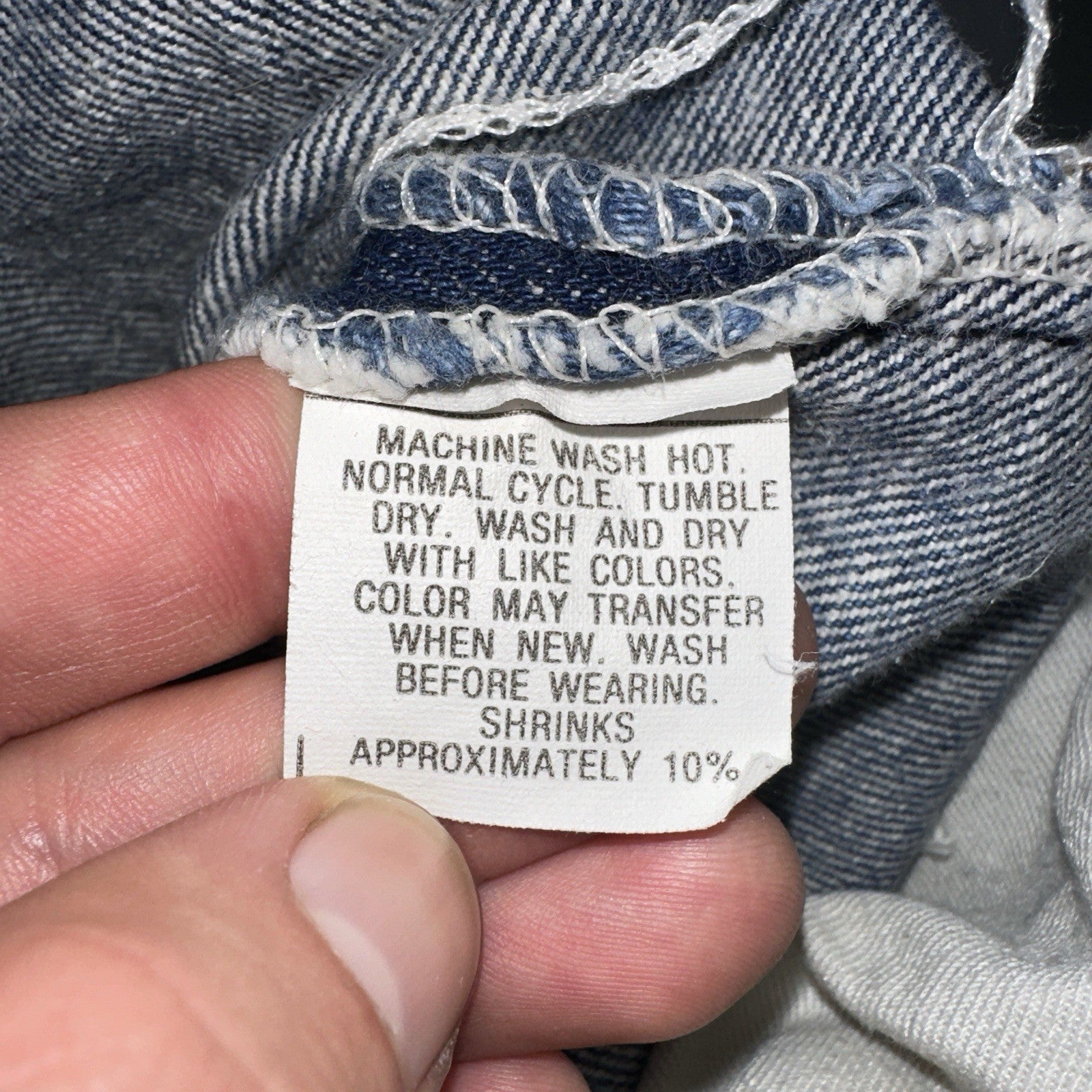 Levis 501 Vintage 80s USA XX Straight Leg Jeans Blue Light Wash 36x40 Act 32x29