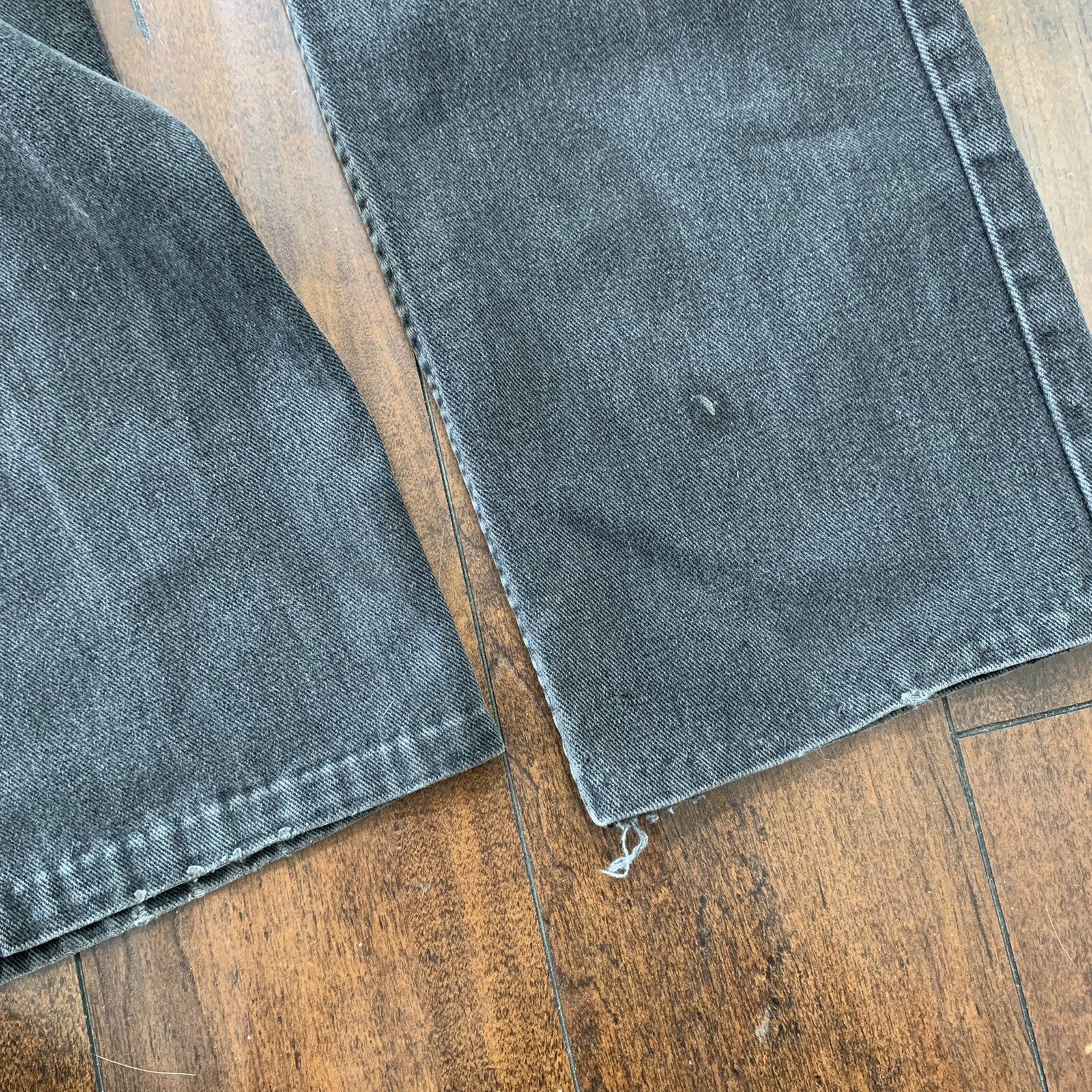 Vintage 90s Levis 505 XX 34x32 501 USA Jeans Black Canada Act 32x28