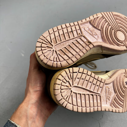 Nike Dunk Low 2007 GS Chino Metallic Gold Rare 309601-271 Brown Purple  5Y W 6.5