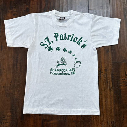 Independence Oregon Vintage T Shirt 80s Shamrock Run St Patricks Screen Stars