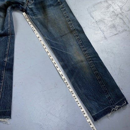 Levis 501 Big E Vintage 60s Redline Selvedge USA XX 1960s Jeans 27x30 Act 25x28