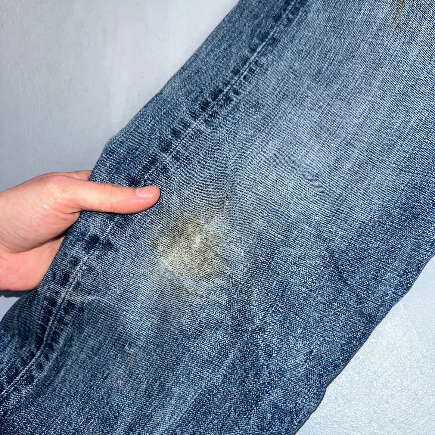 Levis 501 Y2K XX Straight Leg Jeans Blue VTG Med Wash 34x32 Act 33x30