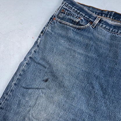 Levis 501 Vintage 90s USA XX Straight Leg Jeans Blue Light Wash 60x30 Act 56x27