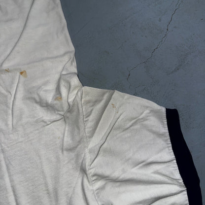 Oregon Champion 80s Ringer Fair Run VTG T Shirt 1980s Sun Fun Graphic XL Cool