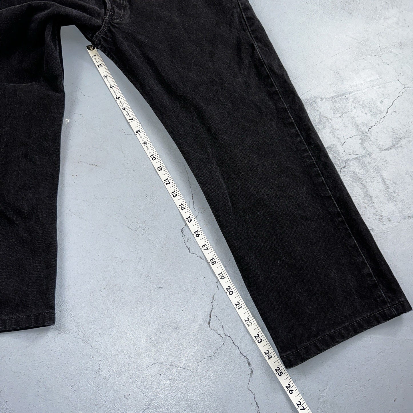 Levis 501 Vintage 90s Y2K XX Straight Leg Jeans Black Dark Wash 34x30 Act 32x25