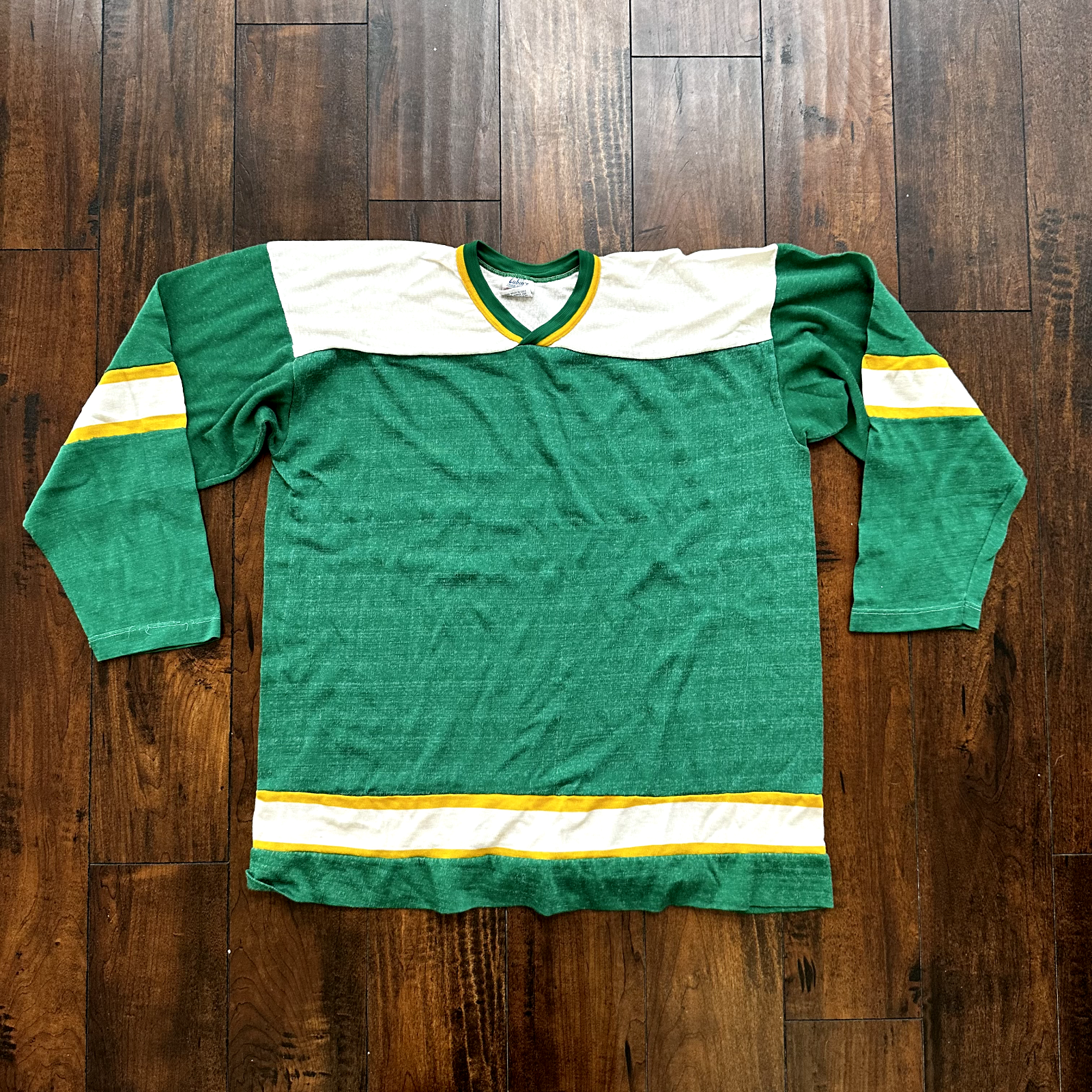 Vintage 1950's Lubins Rink Supply Football Champion Jersey Oregon USA 50s 60s