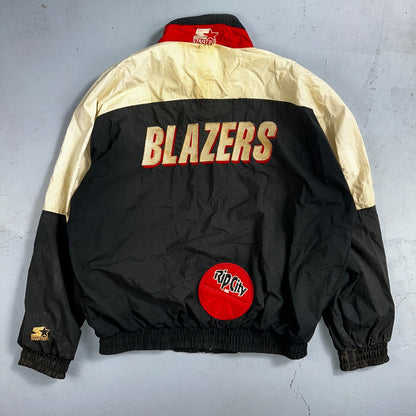 Vintage Starter NBA Portland Trail Blazers 90s Jacket Men’s XL Coat Basketball