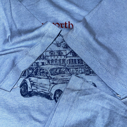 Leavenworth 80s Sportswear Oregon VTG T Shirt Cars Racing Old Fun 1984 Graphic