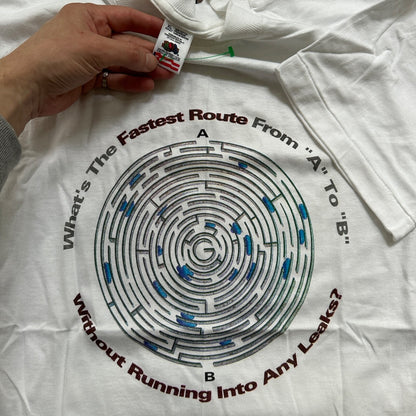 Fun Interactive Vintage T Shirt FOTL Single Stitch Rare Water Humor Joke 90s