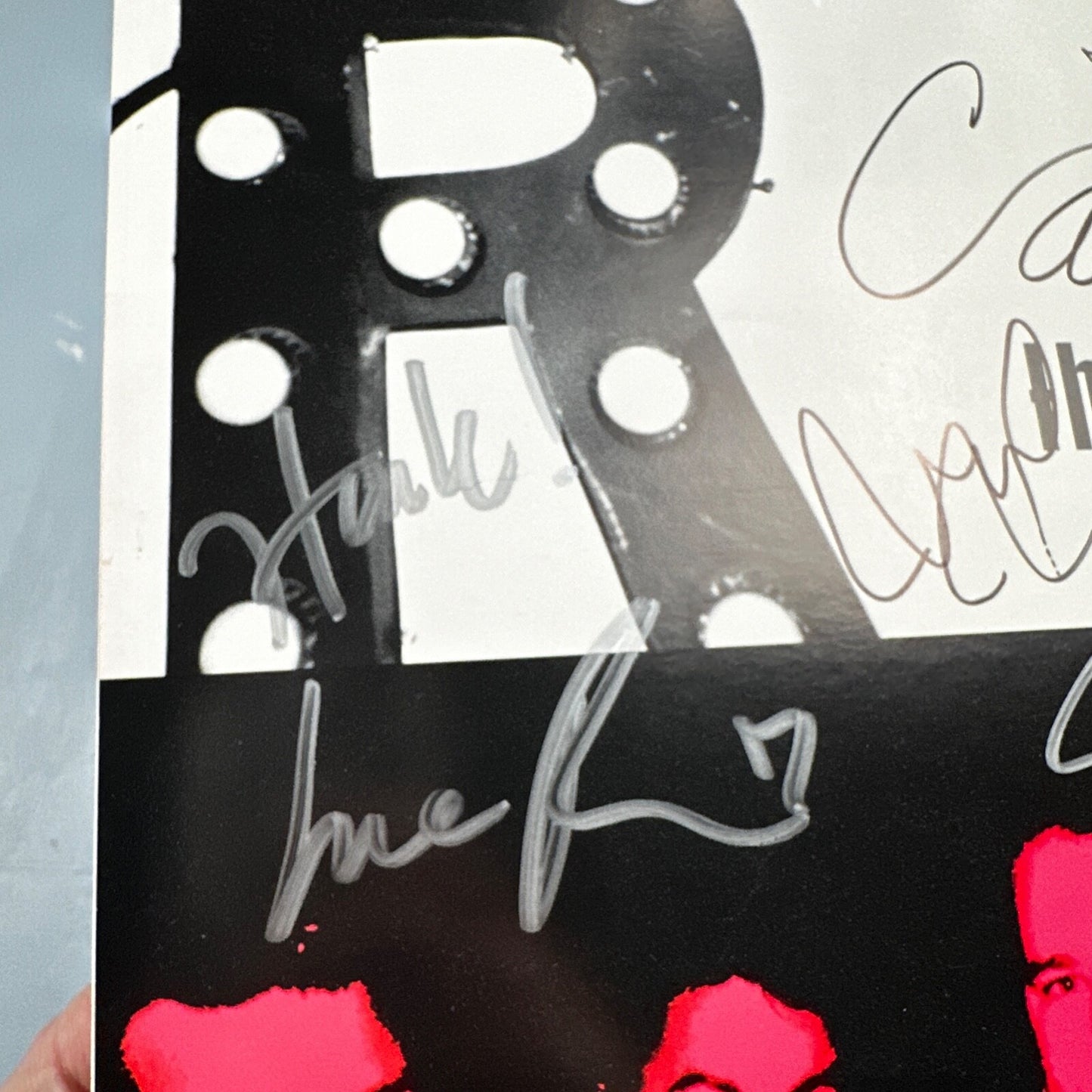 The Rockfords Band Signed Autograph Poster Board Rare Seattle Washington Rock