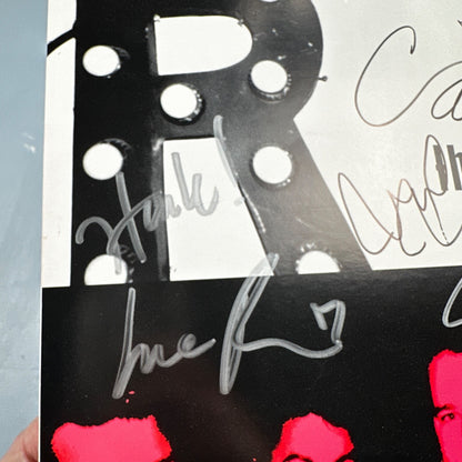 The Rockfords Band Signed Autograph Poster Board Rare Seattle Washington Rock