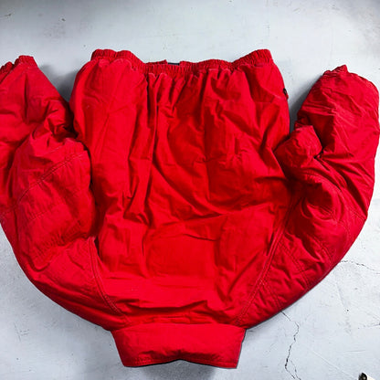 Mighty Mac Jacket Mens 44 Red Bomber Down Filled Norsac Puffer Vintage 80s
