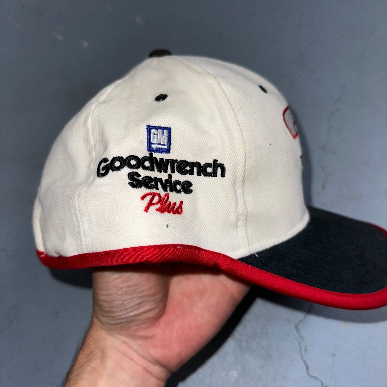 Chase Dale Earnhardt #3 VTG Hat Cap Snapback Nascar Good Wrench Rare 80s