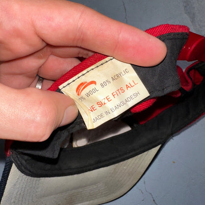 Santa Clara Red SCU VTG Hat Cap Snapback San Francisco Wool 90s Cool Basic