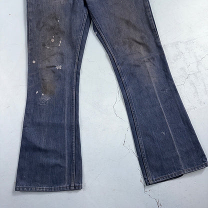Levis 646 Vintage 70s USA Orange Tab Bootcut Flare Blue Bell Bottom Jeans 29x28