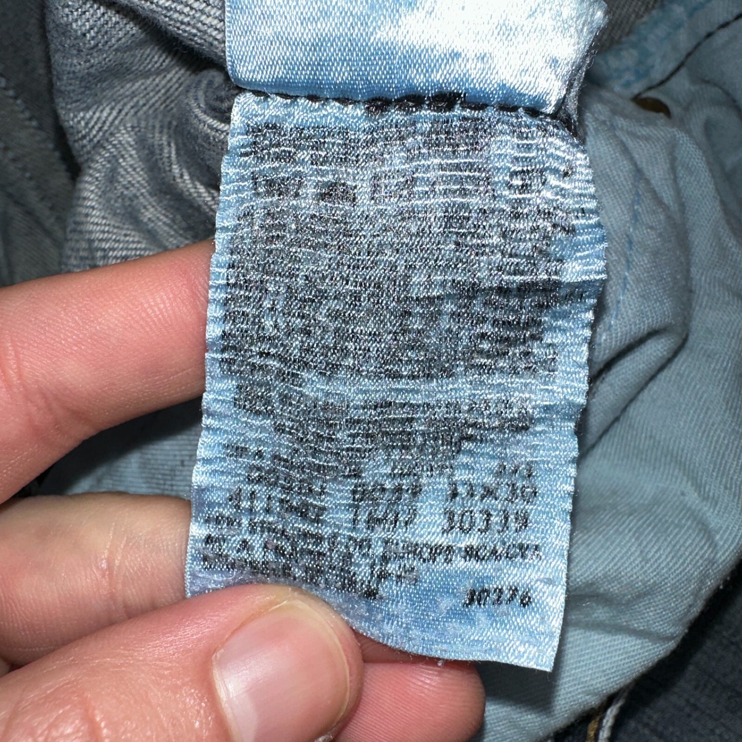 Levis 501 Vintage Y2K XX Straight Leg Jeans Blue Med Wash 33x30 Act 32x28