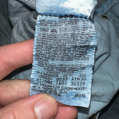 Levis 501 Vintage Y2K XX Straight Leg Jeans Blue Med Wash 33x30 Act 32x28