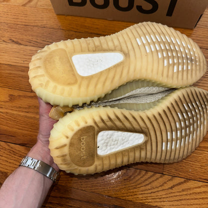 Adidas Yeezy Boost 350 V2 Low Light Size 11 With Box Lightly Worn White