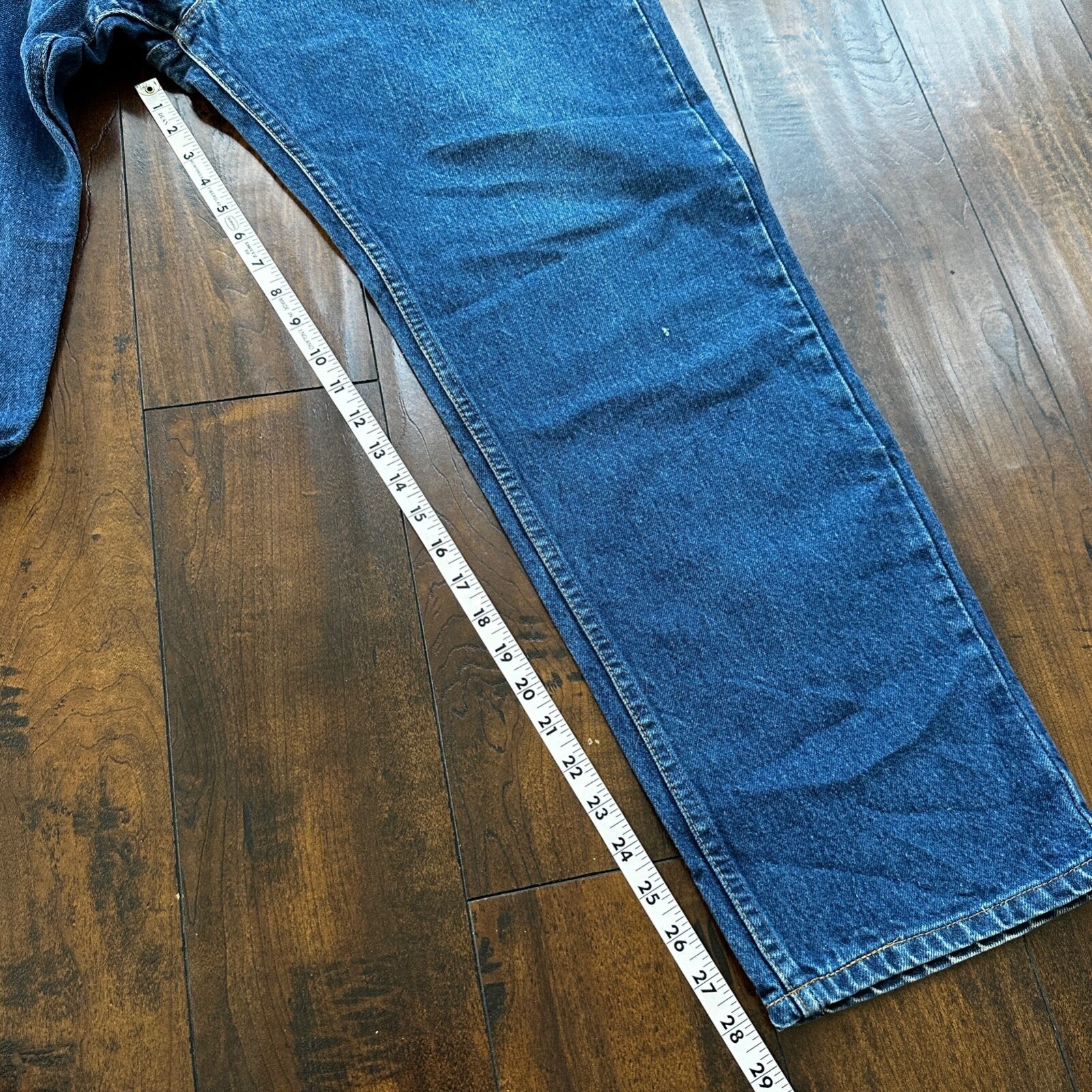 VTG Levis 505 Jeans 42x30 Orange Tab 90s 80s Made in USA 501 Tag Act 40x28