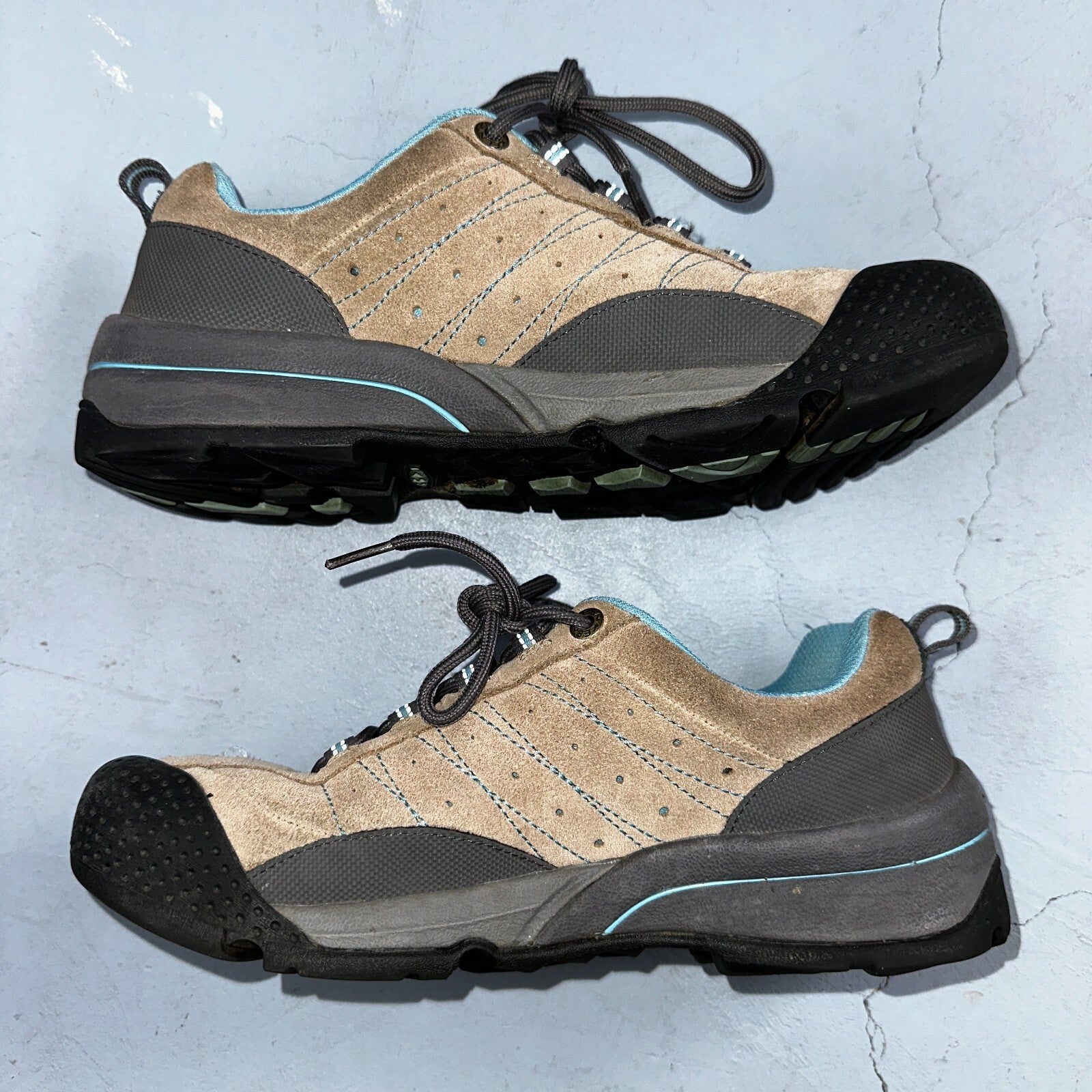 Keen Suede Leather Cap Toe Lace-Up Hiking Outdoor Shoes Women's 10