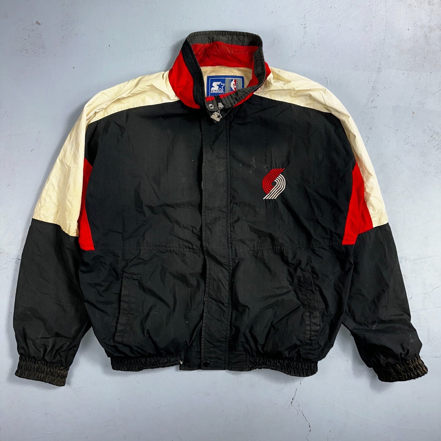 Vintage Starter NBA Portland Trail Blazers 90s Jacket Men’s XL Coat Basketball