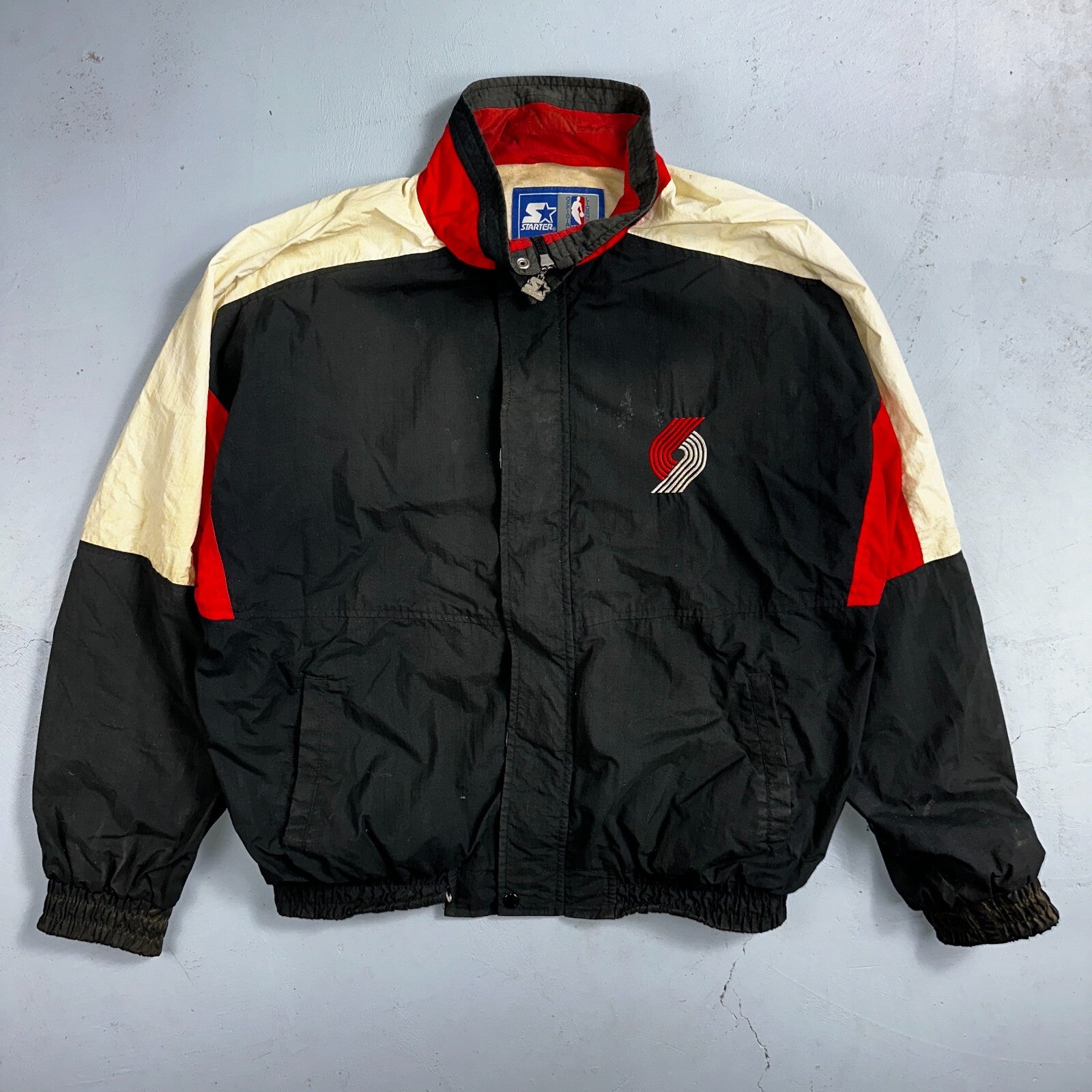 Vintage Starter NBA Portland Trail Blazers 90s Jacket Men’s XL Coat Basketball