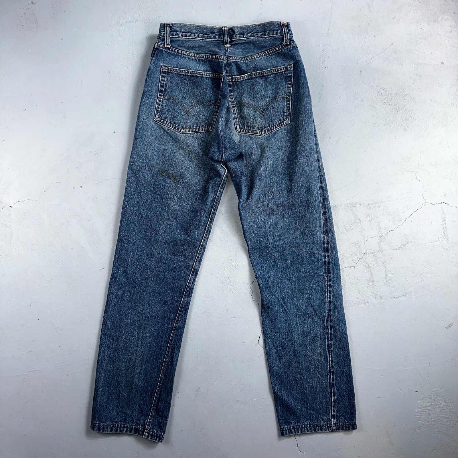 Levis 501 VTG 70s SS Redline Selvedge Jeans XX Med Wash 27x31 Tailored Altered