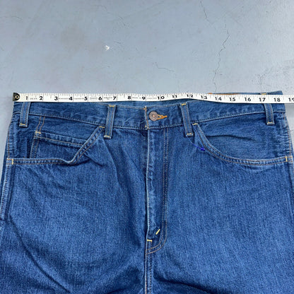 Levis 605 Vintage LVC Orange Tab Slim Blue Med Wash Y2K 36x34 Jeans Act 36x32