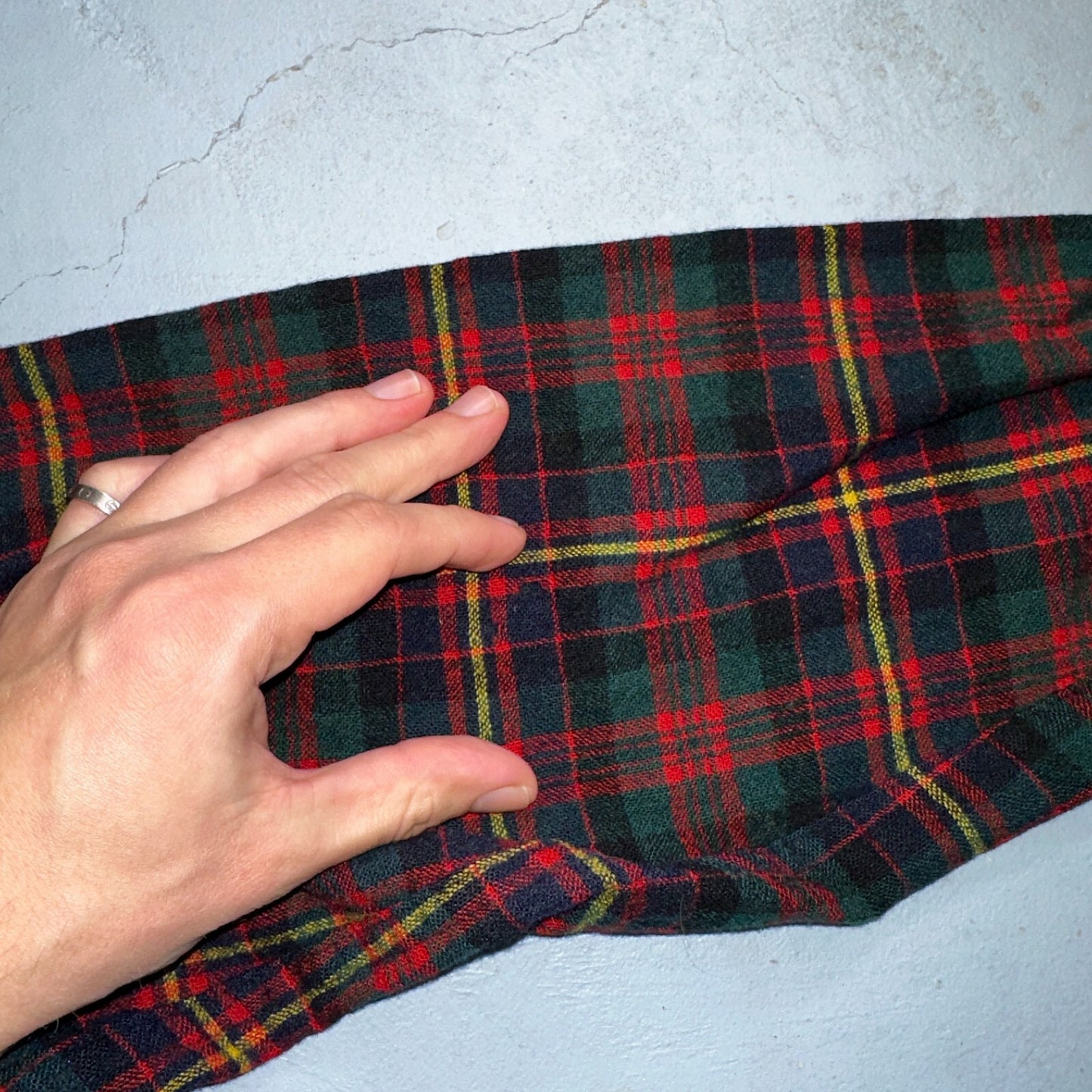 Pendleton 100% Virgin Wool Button Up Plaid Flannel Shirt Board VTG Thrashed 70s