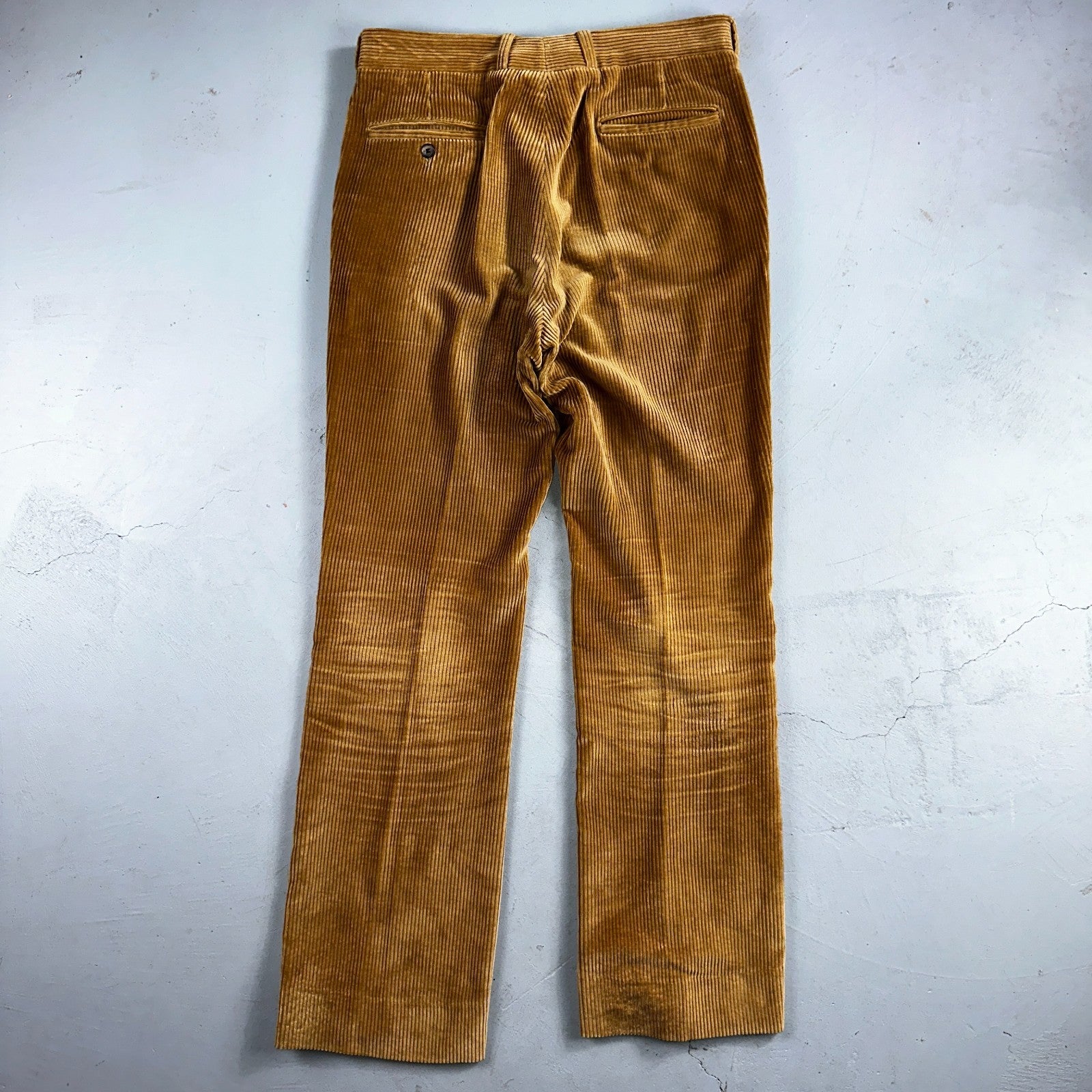 VTG Mens 2 PC Suit 40 Jacket Coat Pants Brown Rockabilly 60s 1960s Corduroy