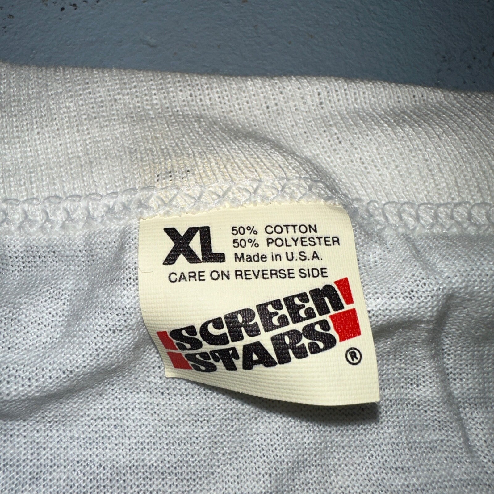 Caldwell Idaho Cars 1988 VTG T Shirt 80s Single Stitch Rap Promo Racing XL Art