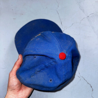 VTG 80s Richardson Player Philadelphia 76ers Script Snapback Hat Rare Cap