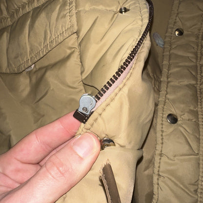 Vintage Golden Fleece Men's Tan Winter Jacket Parka Down Like Poly 70s 80s