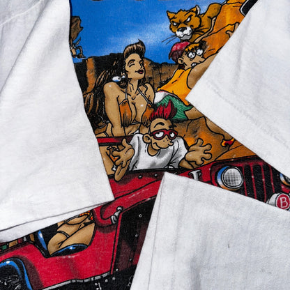 Big Johnson VTG 1997 Racing Naughty Humor Joke Single Stitch 90s Trucks Funny