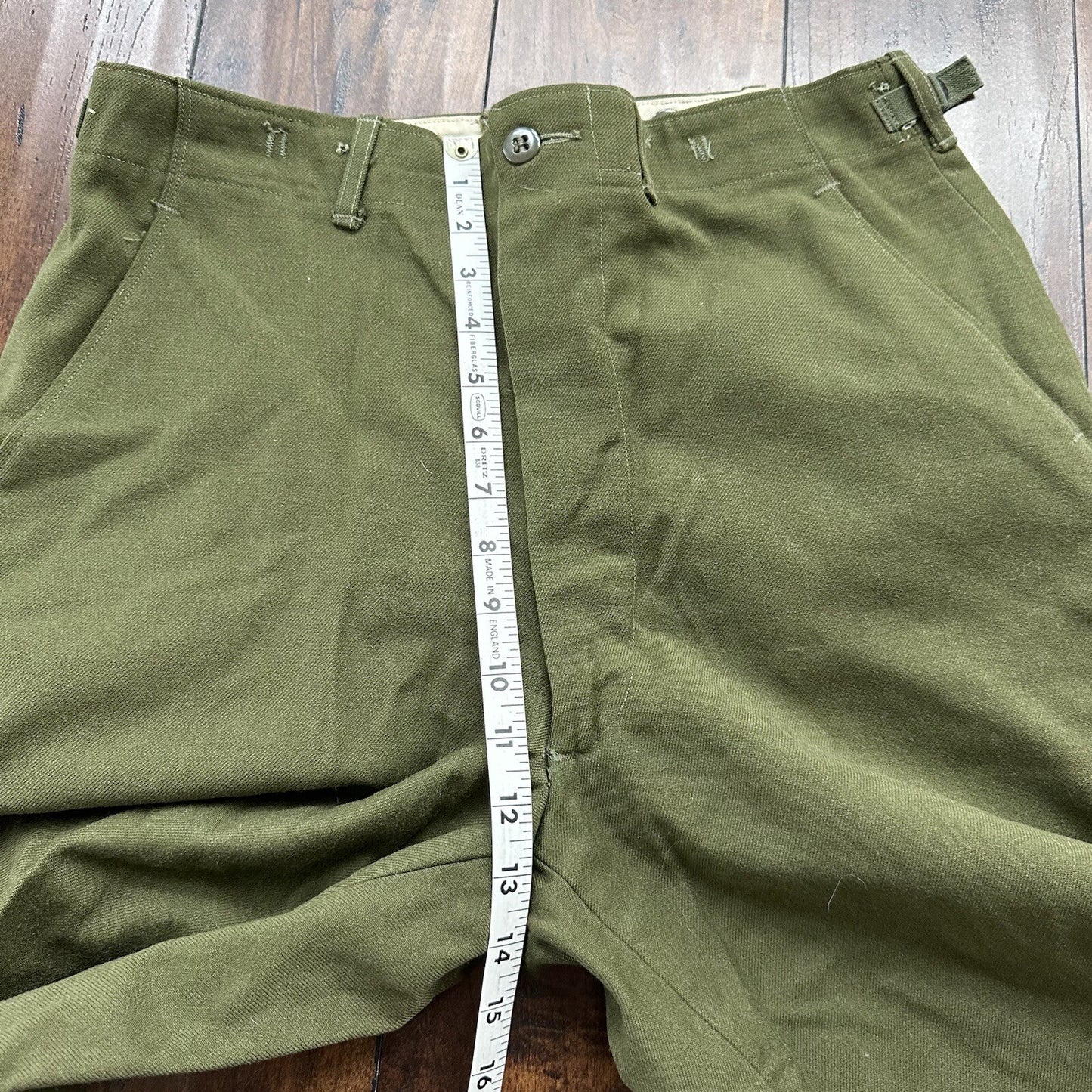 Original 1951 Dated Wool OG-108 Trousers 31x29 Military Pants Not HBT WWII WW2