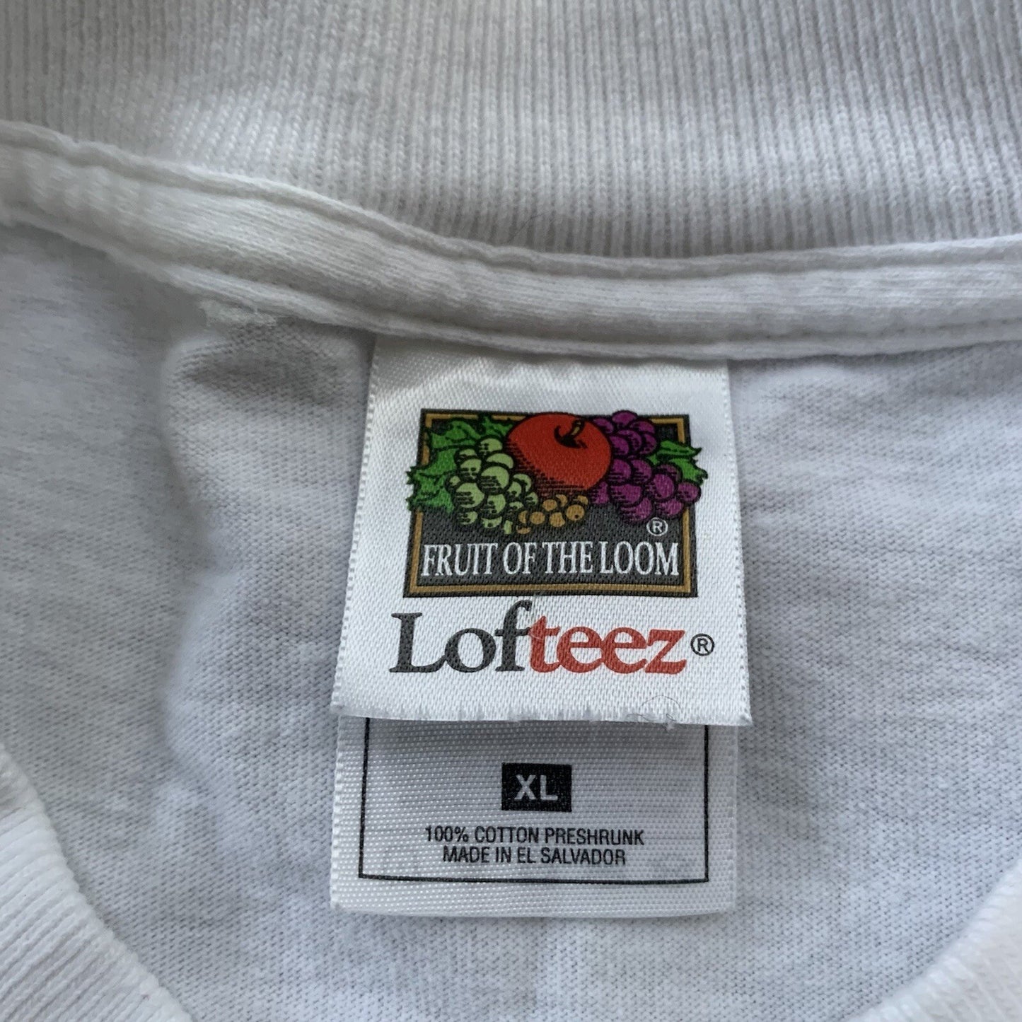 TY Beanie Baby Vintage White T Shirt 90s Employee Sample Rare 1st Gen Heart Cute