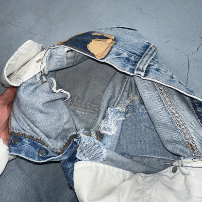 Levis 501 Vintage 80s Redline Selvedge USA XX Jeans Light Wash 524 Act 25x29