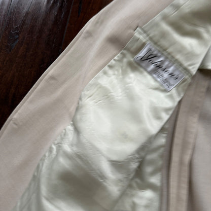 VTG Union Sport Coat Mens 42 Johnson Blazer Button Cricketer 70s 1970s Tan