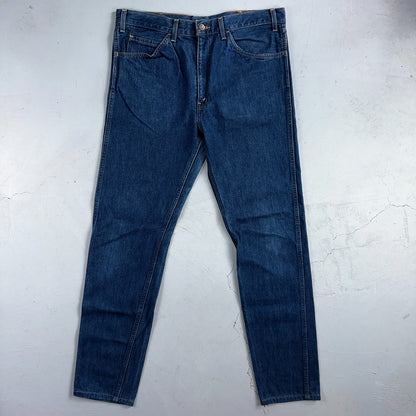Levis 605 Vintage LVC Orange Tab Slim Blue Med Wash Y2K 36x34 Jeans Act 36x32
